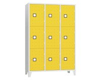 Armadio spogliatoio guardaroba monoblocco 9 posti