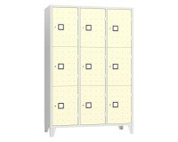 Armadio spogliatoio guardaroba monoblocco 9 posti