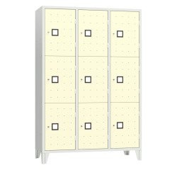 Armadio spogliatoio guardaroba monoblocco 9 posti