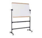 Tableau laqué mobile double face 90 x 120 cm Ace Bi-Office