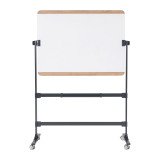 Tableau laqué mobile double face 90 x 120 cm Ace Bi-Office