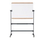Tableau laqué mobile double face 90 x 120 cm Ace Bi-Office