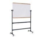 Tableau laqué mobile double face 90 x 120 cm Ace Bi-Office