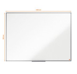Pizarra blanca esmaltada Essence 120 x 90 cm Nobo