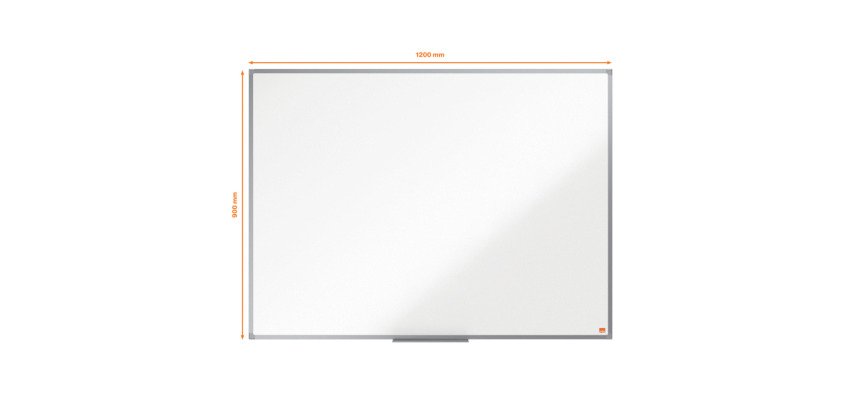 Tableau blanc émaillé Essence - 120 x 90 cm - Nobo