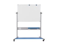 Witbord geëmailleerd draaibaar en dubbelzijdig 150 x 120 cm Evolution Bi-Office