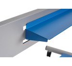 Tableau blanc émaillé pivotant double face 150 x 120 cm Evolution Bi-Office