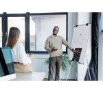 Paperboard - chevalet de conférence fixe laqué Earth Kyoto Bi-Office