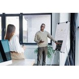 Paperboard - chevalet de conférence fixe laqué Earth Kyoto Bi-Office