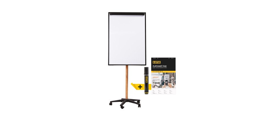 Paperboard - chevalet de conférence mobile Essence Bi-Office