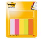 Post-it Index Flags 15 x 50 mm Assorted 100 x 5 Pack