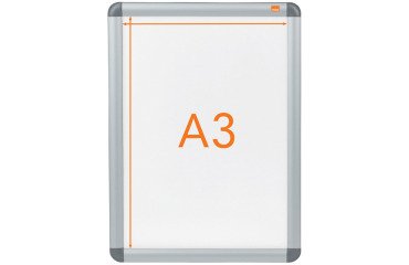 Porta pósters con marco a presión Premium Plus A3 Nobo