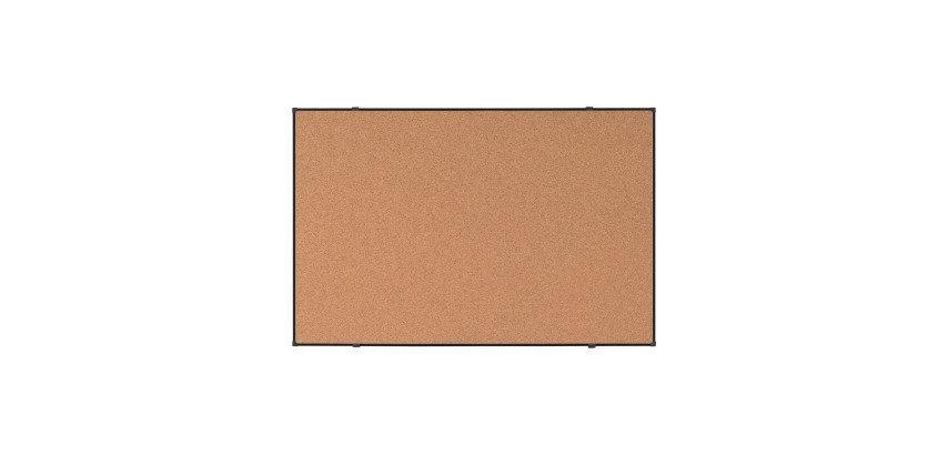 Tafel aus Kork Suri Bi-Office Rahmen aus schwarzem Legierung 88 x 58 cm