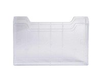 Wandregal mit 1 horizontalem Fach für das A4-Format - Kristall