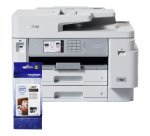 Brother Imprimante multifonction 4 en 1 jet d'encre couleur Wifi MFC-J5955DW + 1 cartouche noire LC427