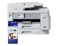 Brother Imprimante multifonction 4 en 1 jet d'encre couleur Wifi MFC-J5955DW + 1 cartouche noire LC427
