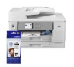 BROTHER Ensemble imprimante multifonction 4 en 1 jet d'encre couleur A3 Wifi MFC-J6955DW + 1 cartouche noire LC427