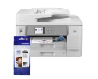 BROTHER Ensemble imprimante multifonction 4 en 1 jet d'encre couleur A3 Wifi MFC-J6955DW + 1 cartouche noire LC427