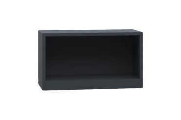 Armadio Ufficio Monoblocco a Giorno vano vuoto l x p x h 90 x 45 x 50 cm