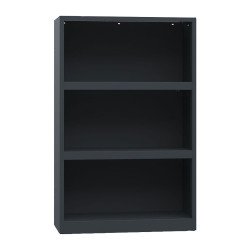 Armadio Ufficio Monoblocco a Giorno 2 ripiani l x p x h 90 x 45 x 140 cm