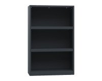 Armadio Ufficio Monoblocco a Giorno 2 ripiani l x p x h 90 x 45 x 140 cm