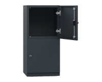 Armadio Casellario Monoblocco 2 ante singole 1 ripiano l x p x h 45 x 45 x 95 cm