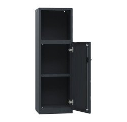 Armadio Casellario Monoblocco anta singola con parte superiore a giorno l x p x h 45 x 45 x 140 cm