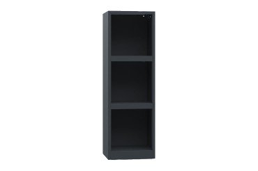 Armadio Uffico Monoblocco a Giorno 2 ripiani l x p x h 45 x 45 x 140 cm