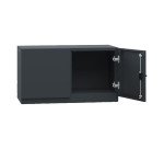 Armadio Ufficio Monoblocco 2 ante battenti vano vuoto l x p x h 90 x 45 x 50 cm