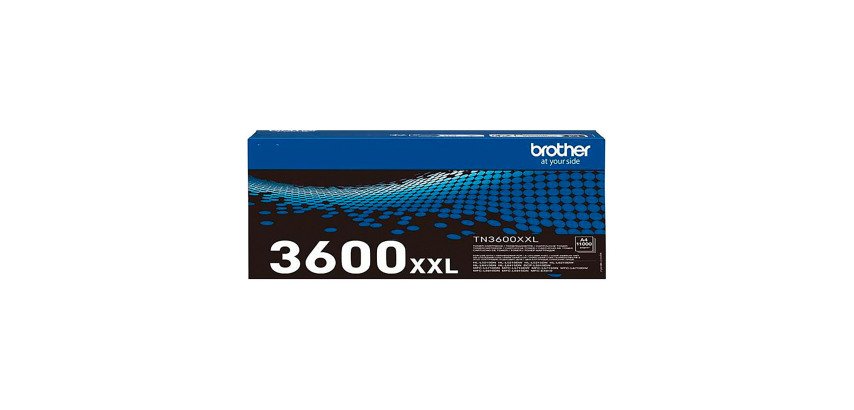 Brother TN-3600XXL tóner original negro super alta capacidad (11000 páginas)