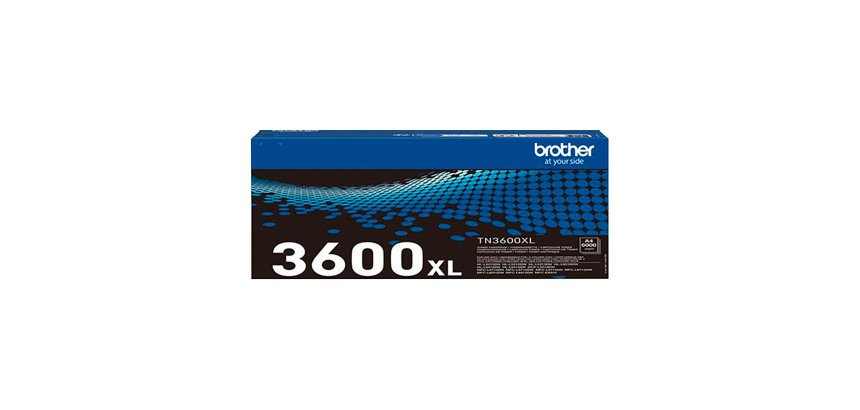 Brother TN-3600XL tóner original negro alta capacidad (6000 páginas)