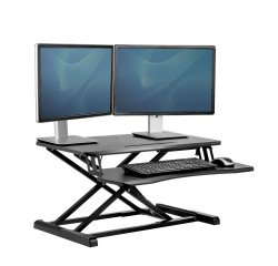 Plate-forme assis-debout Corsivo noire Fellowes