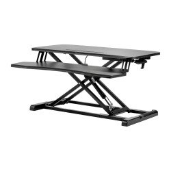 Sit-stand black Corsivo platform Fellowes