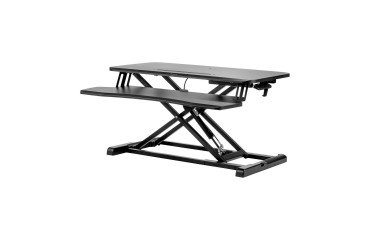 Estación de trabajo de pie y sentado Corsivo negra Fellowes