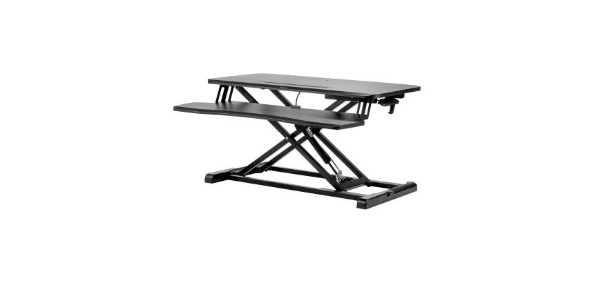 Plate-forme assis-debout Corsivo noire Fellowes