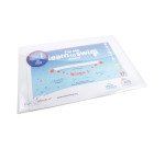 Pochettes de rangement à bouton pression Rapesco A4+ - Lot de 5