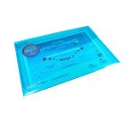 Pochette de rangement à bouton pression Rapesco A4+ - Lot de 5