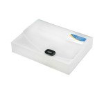 Caja archivadora de plástico Rapesco lomo 6 cm blanco