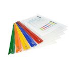 Pochettes de rangement à fermeture éclair A4+ Rapesco - Lot de 5