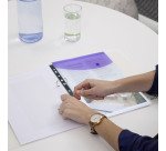 Pochettes perforées à rabat Rapesco A4 polypropylène lisse - Sachet de 5