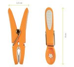 Pince à linge bi-matières extra fortes anti glissantes - Lot de 20