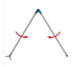 Séchoir horizontal pour baignoire