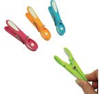 Pince à linge bi-matières extra fortes anti glissantes - Lot de 20