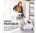 Boite archives Bankers Box by Fellowes carton bleu dos 10 cm