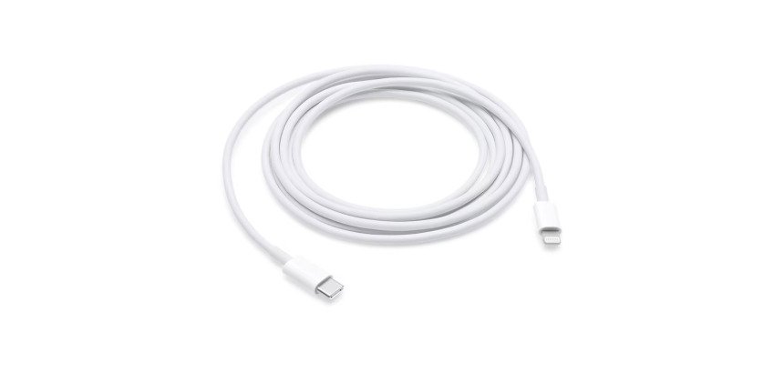 Apple MW2R3ZM/A câble USB Lightning blanc 2 m