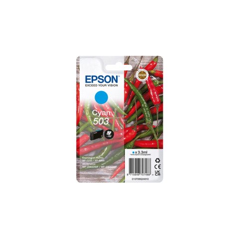 Epson 503 cartucho original cian
