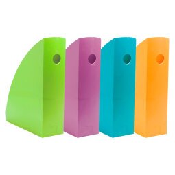 Range-revues Exacompta Mag-cube POP&Co range with 8.2 cm spine in assorted bright colors