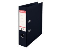 Classeur à levier cartonné Esselte Vivida A4 - Dos 7.5 cm noir
