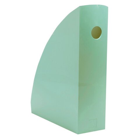 Exacompta Mag-cube magazine holder, 8.2 cm spine, green