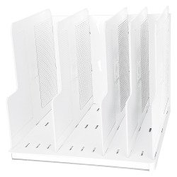 Exacompta Modulotop white 5-compartment sorter